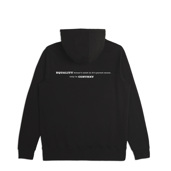 No Equality in Purest Sense Unisex Hoodie (Midweight)