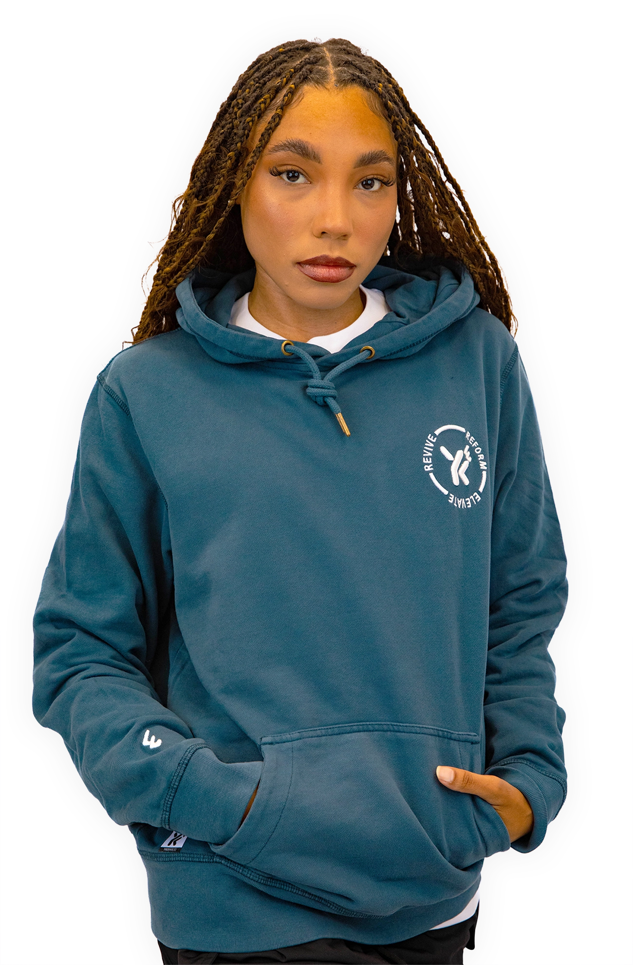 3R Circle Unisex Hooded Sweatshirt (Midweight)