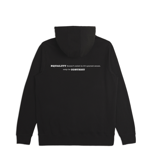 No Equality in Purest Sense Unisex Hoodie (Midweight)
